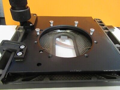 ZEISS GERMANY STAGE TABLE XY MICROMETER MICROSCOPE PART AS PICTURED &14-FT-25