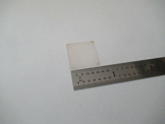 VINTAGE BLANK PIEZOELECTRIC QUARTZ CRYSTAL AT Y-CUT PIEZO SENSOR AS PIC #F5-A-50