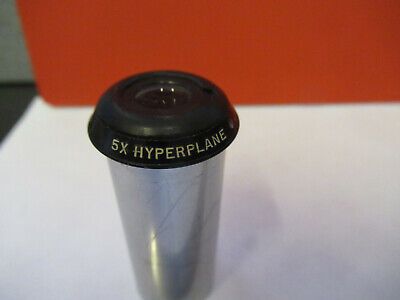 BAUSCH LOMB 5X EYEPIECE LENS OPTICS VINTAGE MICROSCOPE PART AS PICTURED &FT-5-L