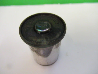 ANTIQUE ERNST LEITZ WETZLAR EYEPIECE 4 MICROSCOPE PART AS PICTURED &80-A-16