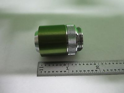 MICROSCOPE PART OBJECTIVE GREEN OPTICS #T3-27