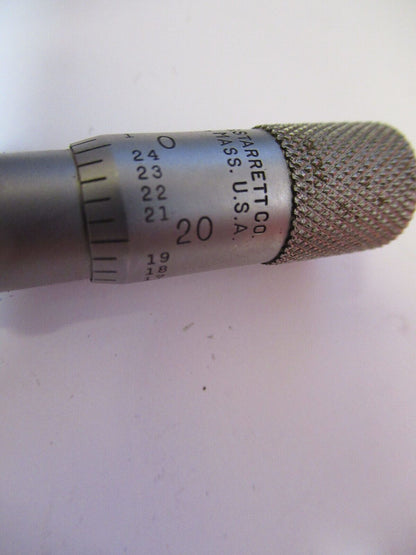 STARRETT MICROMETER for MECHATRONICS ROBOTICS OPTICS AS PICTURED Y4-A-41