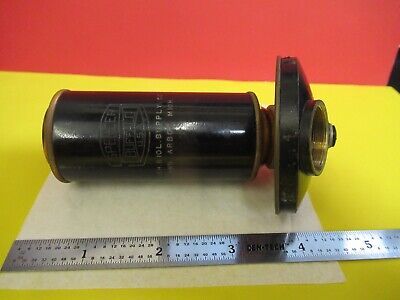 ANTIQUE BRASS SPENCER BUFFALO TUBUS NOSEPIECE MICROSCOPE PART AS PIC &FT-6-151