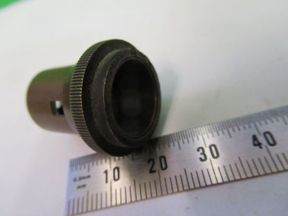 FOR PARTS ENGLAND BRASS OBJECTIVE LENS MICROSCOPE PART AS PICTURED &Z6-A-89