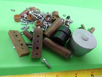 MICROSCOPE PART LOT SET SCREWS LEICA POLYVAR REICHERT GERMANY AS IS BIN#P6-E-98