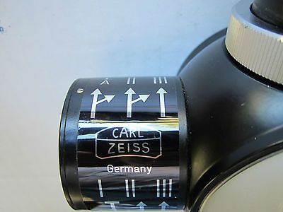 CARL ZEISS GERMANY MICROSCOPE PART  OPTICS