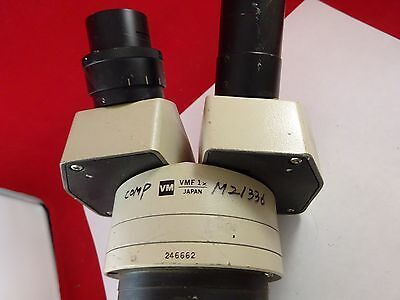 FOR PARTS MICROSCOPE PART OLYMPUS JAPAN STEREO VMF OPTICS AS IS BIN#73-06