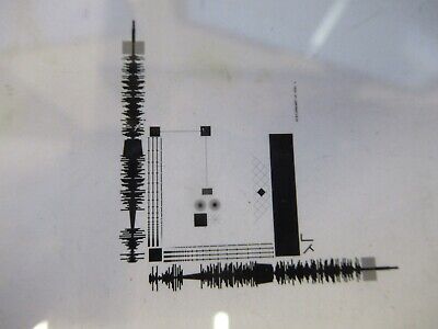 OPTICAL RARE TEST ELECTROMASK SHADOWMASK SAMPLE OPTICS AS PICTURED &A9-A-49