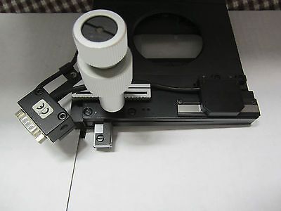 LEITZ WETZLAR LEICA PART MICROSCOPE SLIDE HOLDER ELECTRONIC Germany