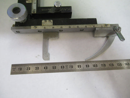 K.A.V. GENERIC CLIPS XY MICROSCOPE PART AS PICTURED Z7-FT-69