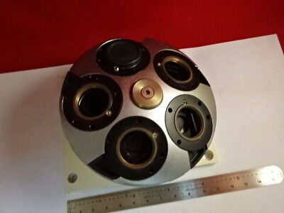 ZEISS GERMANY NOSEPIECE MICROSCOPE PART WITHOUT OPTICS AS IS &4B-A-07