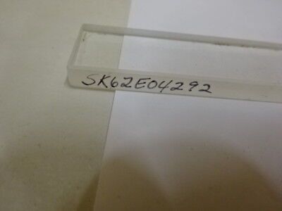 OPTICAL LONG GLASS BAR OPTICS AS IS #2-B-15