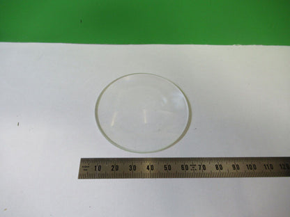 OPTICAL LARGE PLANO CONVEX GLASS LENS LASER OPTICS AS PICTURED #22-A-44