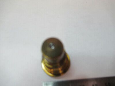 ANTIQUE BRASS SEIBERT "V" LENS OBJECTIVE MICROSCOPE PART AS PICTURED P9-A-54