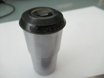 BAUSCH LOMB 10X EYEPIECE OCULAR MICROSCOPE PART OPTICS AS PICTURED &4B-FT-26