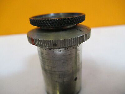 ANTIQUE LEITZ WETZLAR EYEPIECE IRIS OPTICS MICROSCOPE PART AS PICTURED &8Y-A-109