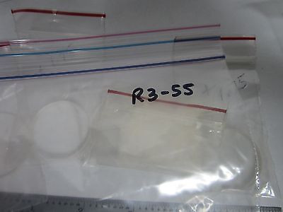 OPTICAL LOT 4 EA LENSES AS PICTURED LASER OPTICS BIN#R3-55