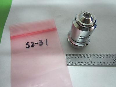 MICROSCOPE PART BENZ 40X OBJECTIVE OPTICS AS IS BIN#S2-31