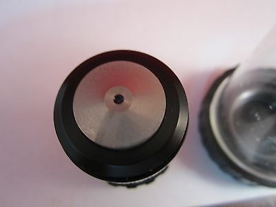 OPTICAL MICROSCOPE OBJECTIVE AUS JENA 100X INFINITY PLAN ACHRO OPTICS BIN#C6