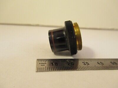 OLYMPUS JAPAN OBJECTIVE 4X OPTICS MICROSCOPE PART AS PICTURED &14-A-91