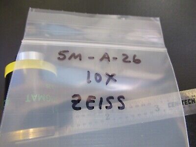 ZEISS OBJECTIVE ACHROSTIGMAT 10X 440131 MICROSCOPE PART AS PICTURED &5M-A-26