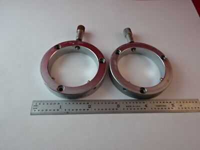 ZEISS GERMANY LOT CLAMPS for MICROSCOPE PART AS IS #Q3-A-51