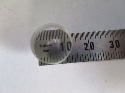 OPTICAL THICK LENS CONVEX CONCAVE CYLINDER OPTICS AS PICTURED &H3-B-56