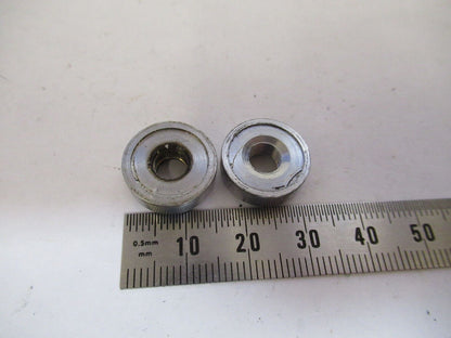 SPENCER AO SET of SPANNER NUTS MICROSCOPE PART as pictured Z8-A-72