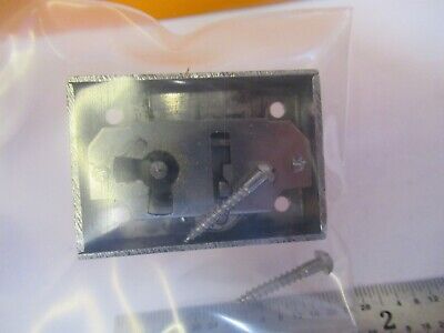 CARL ZEISS LOCK for MICROSCOPE WOOD CABINET WITHOUT KEY AS PICTURED &H8-C-14