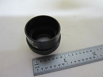 MICROSCOPE PART OBJECTIVE MM 2X WO 04 OPTICS BIN#U1-35