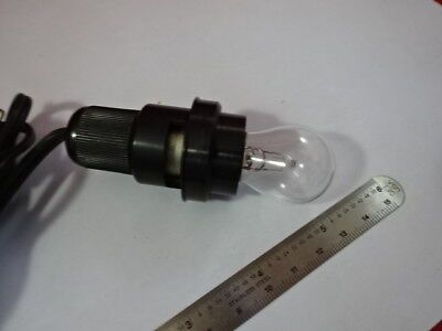 LAMP ILLUMINATOR ASSEMBLY AO AMERICAN [bulb broken] MICROSCOPE PART AS IS 86-113