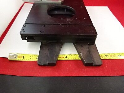 MICROSCOPE STAGE WAFER SPECIMEN TABLE LEITZ WETZLAR GERMANY PART &IL-74-04