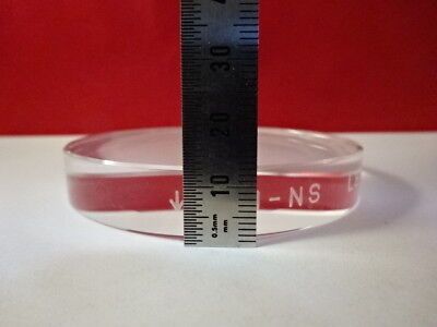 OPTICAL FLAT WYKO FUSED SILICA 75mm DIA UNCOATED 1/10 wave LASER OPTICS &6-A-55