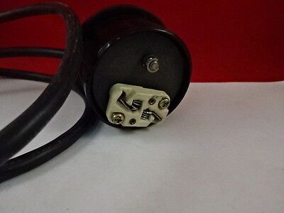 FOR PARTS MICROSCOPE SPARE LAMP CORD ILLUMINATOR UNKNOWN MAKER AS IS #R6-B-36