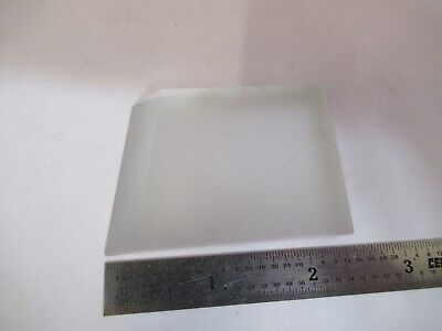 FOR PARTS OPTICAL FLAT MIRROR THICK GLASS scratches OPTICS AS PICTURED #Q1-A-45