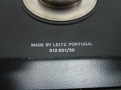 MICROSCOPE PART LEITZ PORTUGAL HEAD 512821/20 OPTICS AS IS BIN#R9-15