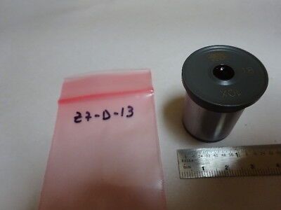 EYEPIECE 10X Bi BUSHNELL OPTICS MICROSCOPE PART AS IS &Z7-D-13