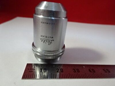 LEITZ WETZLAR GERMANY OBJECTIVE 10X 170/ LENS MICROSCOPE PART OPTICS &99-A-16