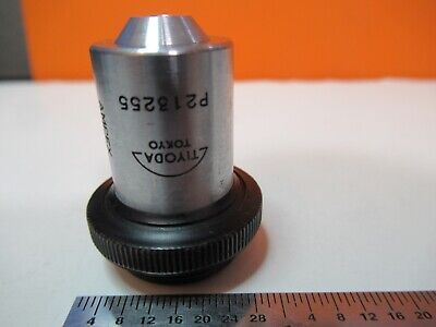 TIYODA TOKYO 10X OPTICS OBJECTIVE MICROSCOPE PART AS PICTURED &P7-A-48