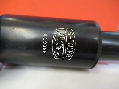 SPENCER AO TUBUS + NOSEPIECE VINTAGE MICROSCOPE PART AS PICTURED &A7-B-15