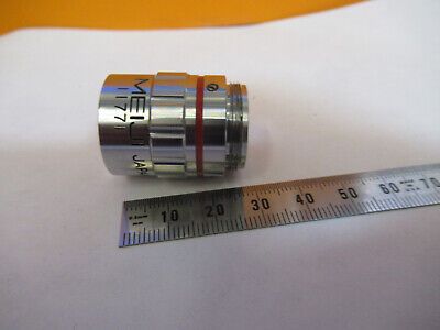 MEIJI JAPAN 4X /160 OBJECTIVE LENS OPTICS MICROSCOPE PART AS PICTURED 4B-FT-34