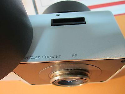 MICROSCOPE PART LEITZ WETZLAR LASERSTRAHL OPTICS GERMANY BIN#16