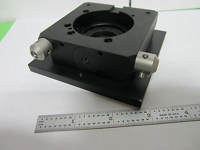 OPTICAL NEWPORT LENS / FILTER MOUNT LASER OPTICS AS IS BIN#58-41