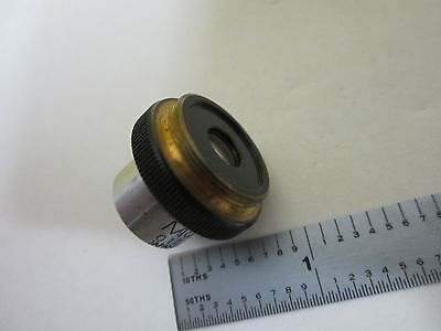 MICROSCOPE OBJECTIVE M6 OLYMPUS JAPAN OPTICS AS IS BIN#T7-28