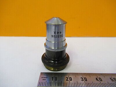 ANTIQUE SPENCER BUFFALO FLUORITE LENS 44X MICROSCOPE PART AS PICTURED P9-A-58