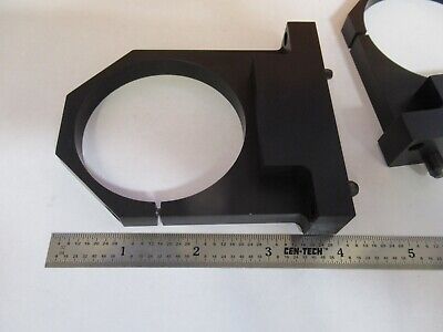 LOT 2 EA ALUMINUM FIXTURES LASER OPTICS OPTICAL DEVICE AS PICTURED &11-B-02