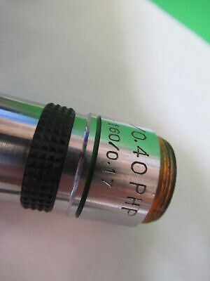 LOT GENERIC OBJECTIVE 20X 40X /160 OPTICS MICROSCOPE PART AS PICTURED #R9-A-37