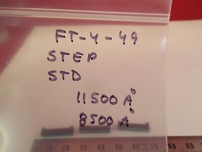 OPTICAL METROLOGY STEP CALIBRATION 8100 8500 11500 ANGSTROMS AS PICTURED FT-4-49