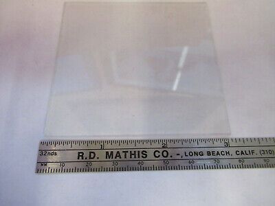 OPTICAL FROSTED GLASS (crack)  OPTICS AS PICTURED &B9-FT-17