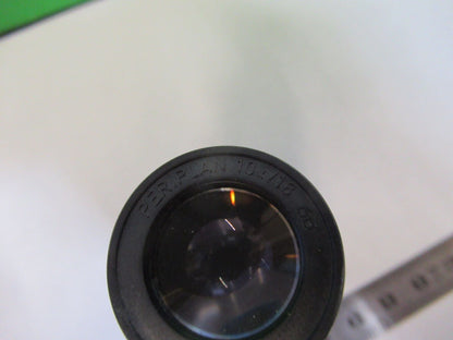 MICROSCOPE EYEPIECE OCULAR LEITZ GERMANY 10X/18 OPTICS as pictured #S2-C-55